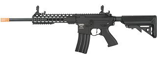 Lancer Tactical Proline Gen 2 10" Keymod M4 Carbine Airsoft AEG Rifle (Color: Black)