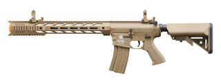 Lancer Tactical Gen 2 SPR Interceptor Airsoft AEG Rifle (Color: Tan)