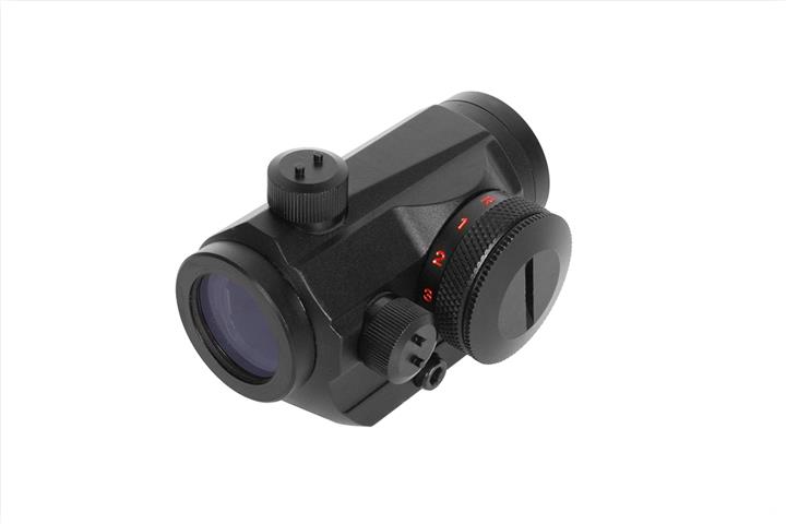 AIM Sports 1x20 Micro Red & Green Dot Sight w/ 10-Intensity Levels - Click Image to Close