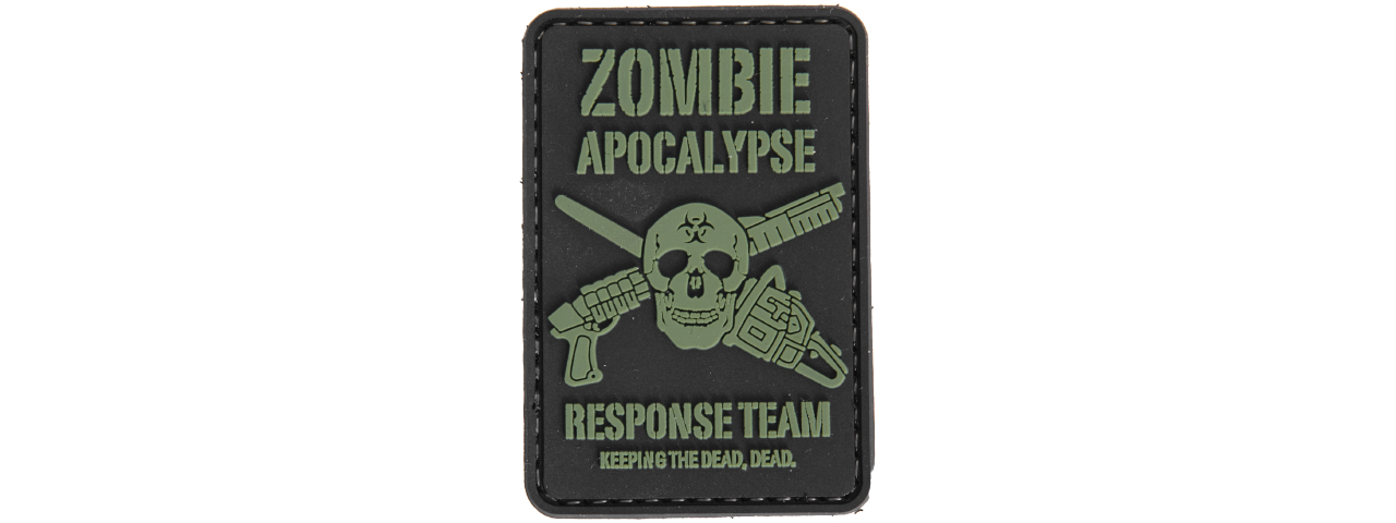 AC-110D ZOMBIE RESPONSE PVC PATCH - Click Image to Close