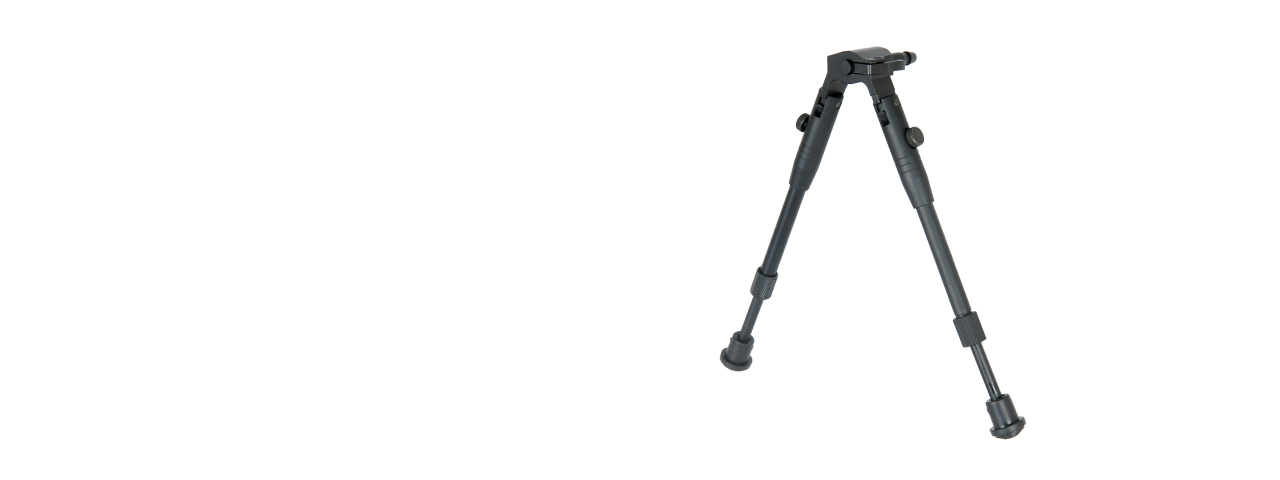 DOUBLE EAGLE LA23 11" SHORT RETRACTABLE BIPOD - HARRIS MOUNT - Click Image to Close