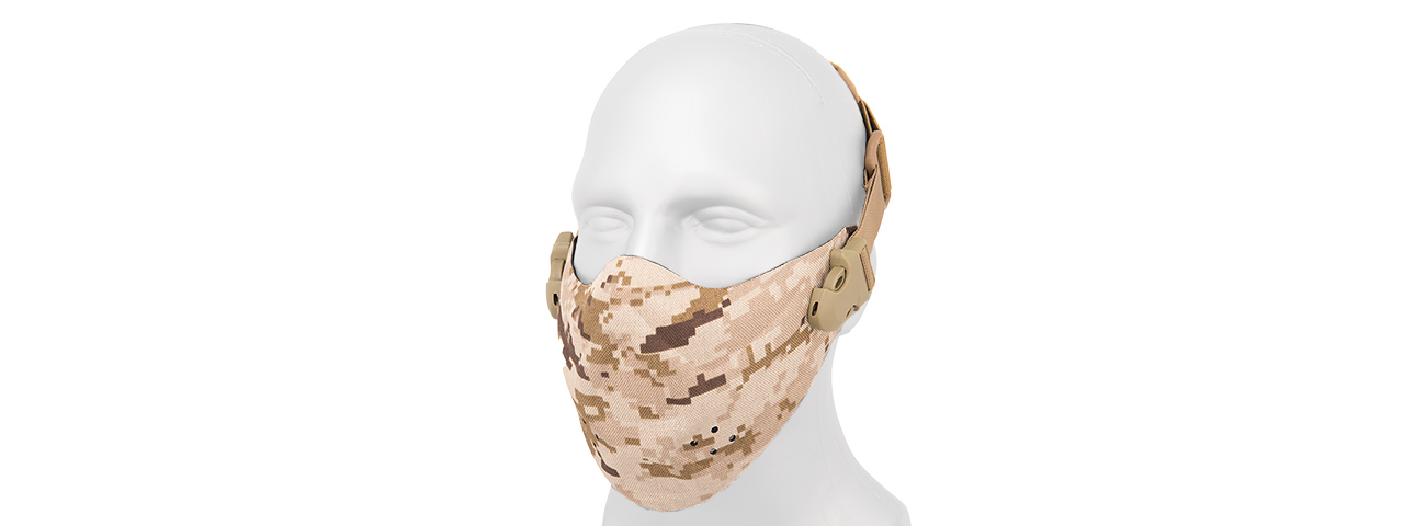 AC-388DD NEOPRENE HARD FOAM HALF MASK (DD) - Click Image to Close