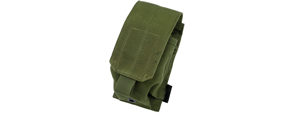 T0109-G CORDURA MOLLE SMOKE GRENADE POUCH (OD) - Click Image to Close