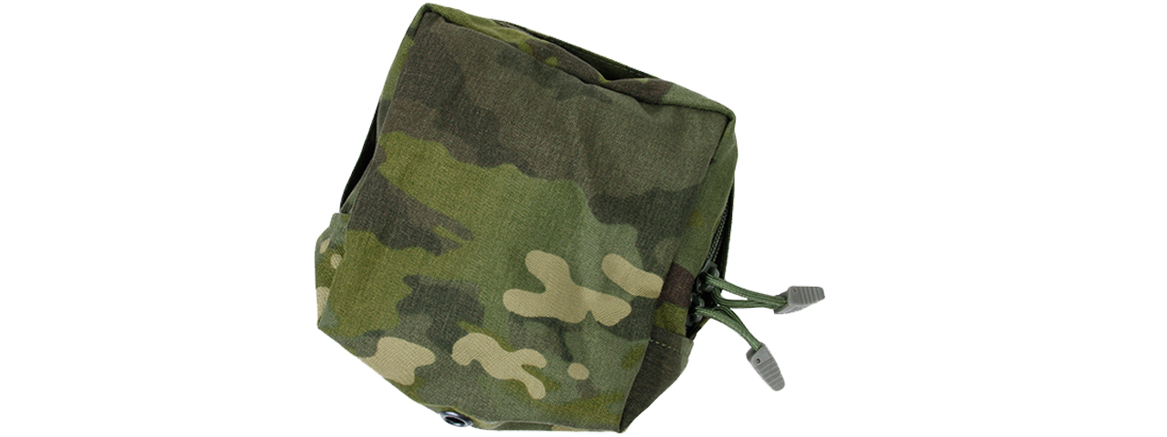 T2162-MT NYLON SQUARE MOLLE CANTEEN POUCH (CAMO TROPIC) - Click Image to Close