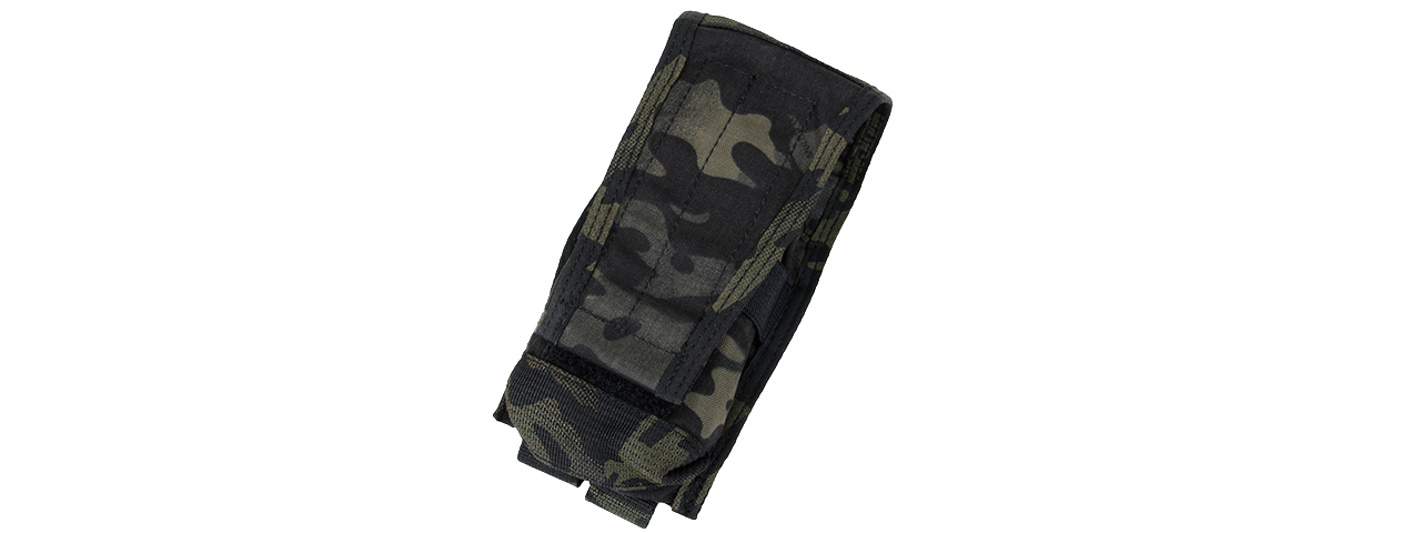 T2343-MB C SINGLE M4 VERTICAL POUCH (CAMO BLACK) - Click Image to Close