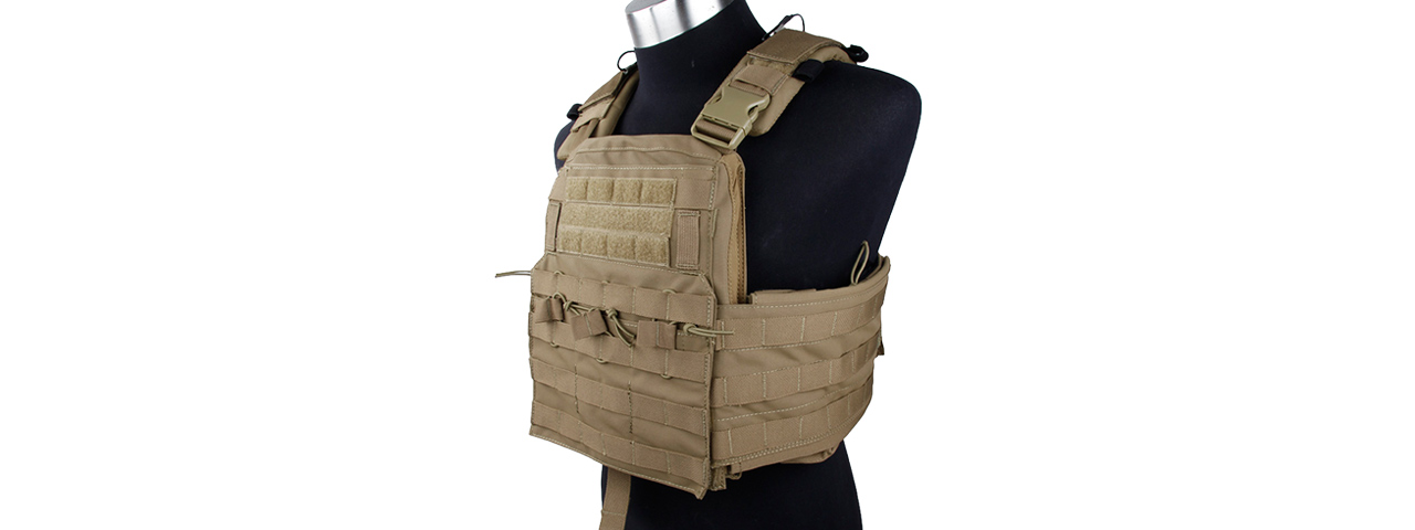 T2355-CB CHERRY TACTICAL VEST (KHAKI) - Click Image to Close