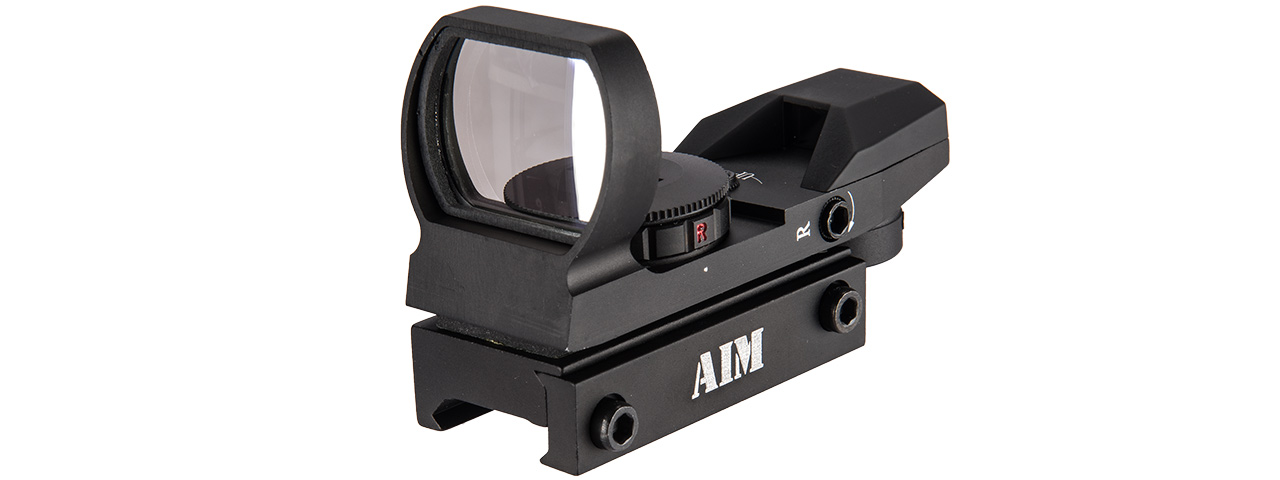 AIM-RT4-03 RT4-03 1X34MM AIRSOFT REFLEX SIGHT (BLACK) - Click Image to Close