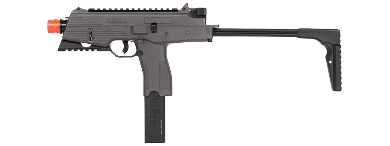 KWA KMP9R FULL / SEMI AUTOMATIC GAS BLOWBACK SMG - RANGER GRAY - Click Image to Close