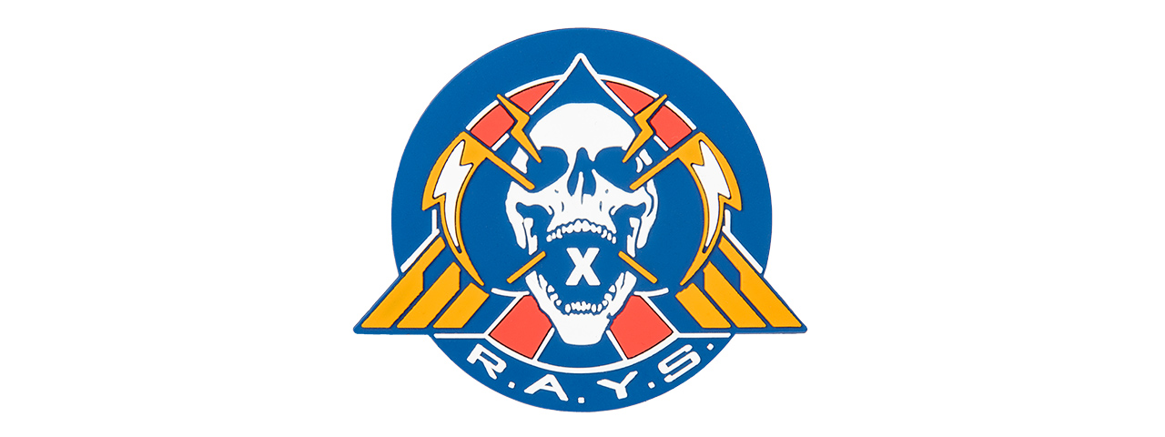 EMERSON "R.A.Y.S" PVC MORALE PATCH (BLUE/YELLOW) - Click Image to Close