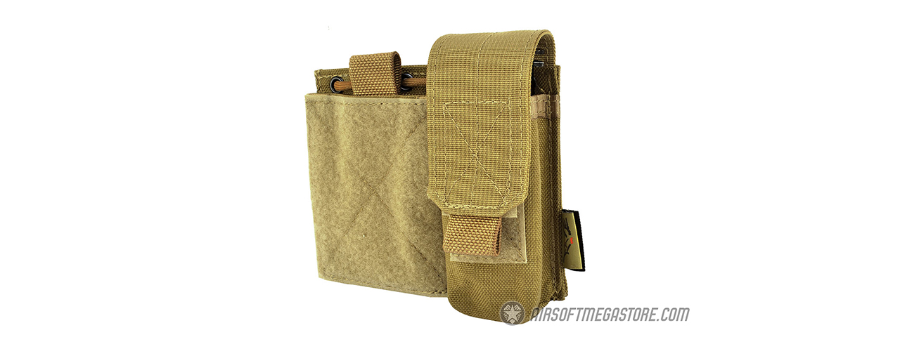 Flyye Industries 1000D MOLLE SAF Wideload Admin Pouch Panel - Click Image to Close