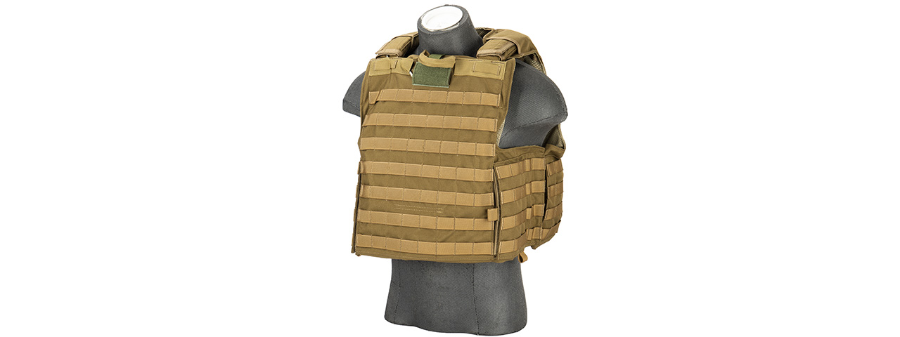 Flyye Industries 1000D Maritime Force Recon Vest (LRG) COYOTE BROWN - Click Image to Close