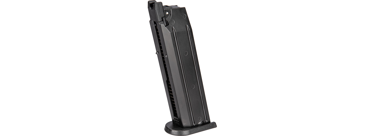 ICS 25 Rounds XAE Gas Blowback Pistol Magazine (Black) - Click Image to Close