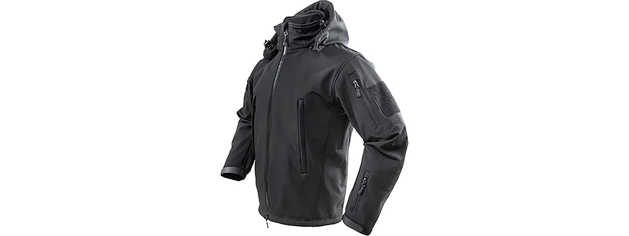 VISM by NcSTAR DELTA ZULU JACKET, BLACK (LARGE) - Click Image to Close