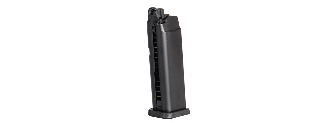 WE Tech G19 / G23 22rd Gas Magazine, Black - Click Image to Close