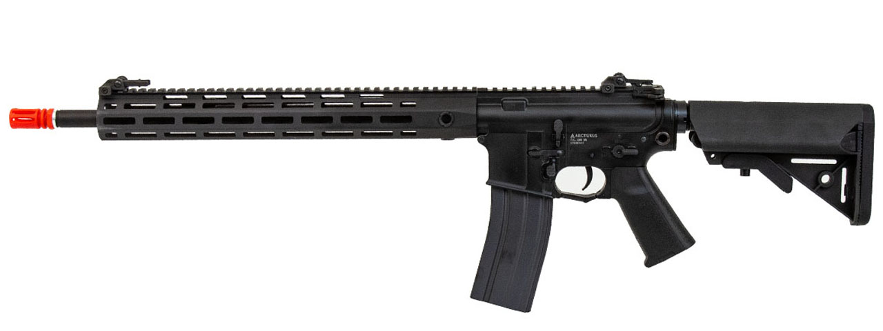 Arcturus 15" Octagonal Handguard M4E3 Ambidextrous Airsoft AEG Rifle w/ M-LOK Handguard - Click Image to Close