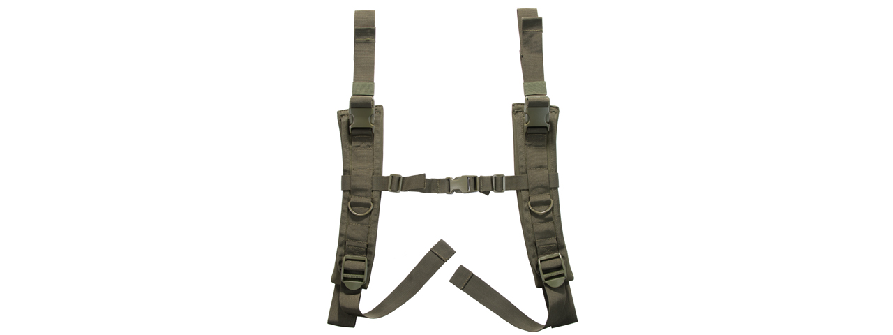 Lancer Tactical Double Gun Bag Replacement Strap (Color: OD Green) - Click Image to Close