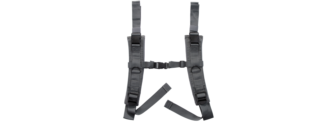 Lancer Tactical Double Gun Bag Replacement Strap (Color: Gray) - Click Image to Close