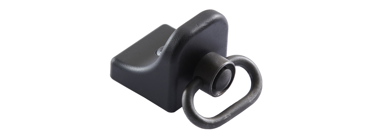 Atlas Custom Works Forward Hand Stop with Sling Swivel for URX III (Color: Black) - Click Image to Close