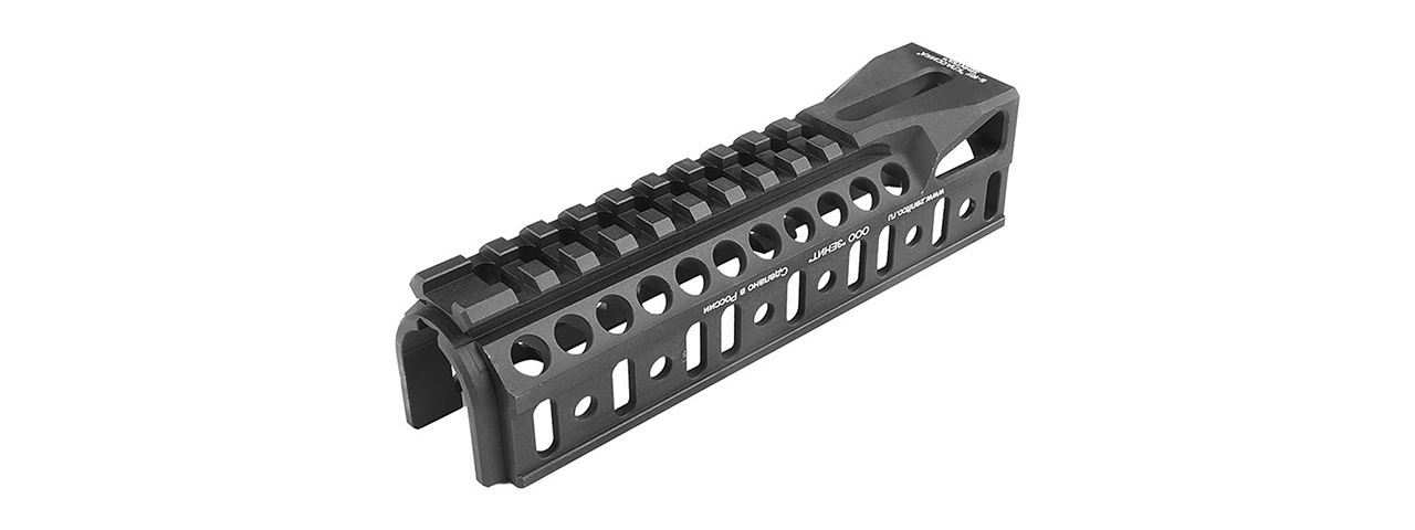 Atlas Custom Works B-10U Classic AK Railed Handguard for AK Series Airsoft AEG Rifles (Color: Black) - Click Image to Close