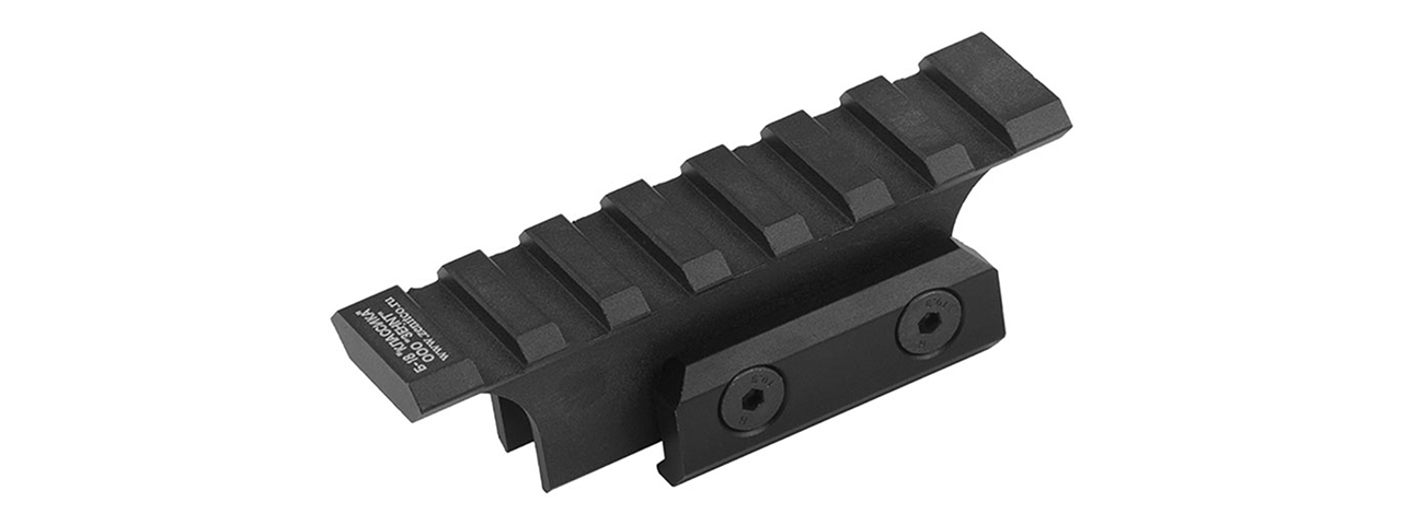 Atlas Custom Works B-18 Classic Upper Rail for AKS-74U Series Airsoft AEG Rifle (Color: Black) - Click Image to Close