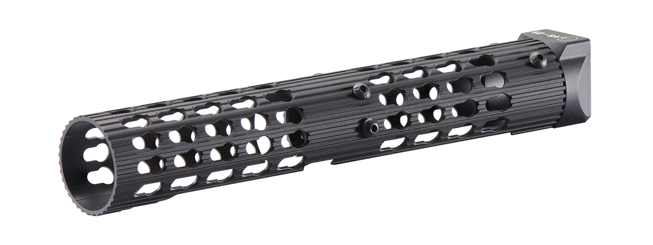 Atlas Custom Works VS-25 AK-105 Aluminum KeyMod Tubular Handguard for CYMA (Color: Black) - Click Image to Close