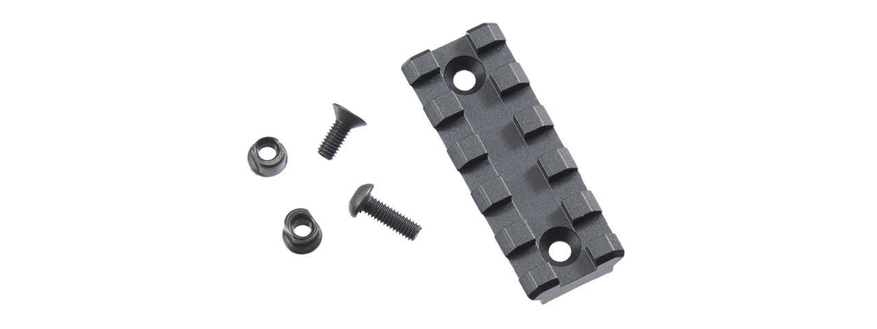 Atlas Custom Works 5 Slot Rail Segment for VS Handguards (Color: Black) - Click Image to Close