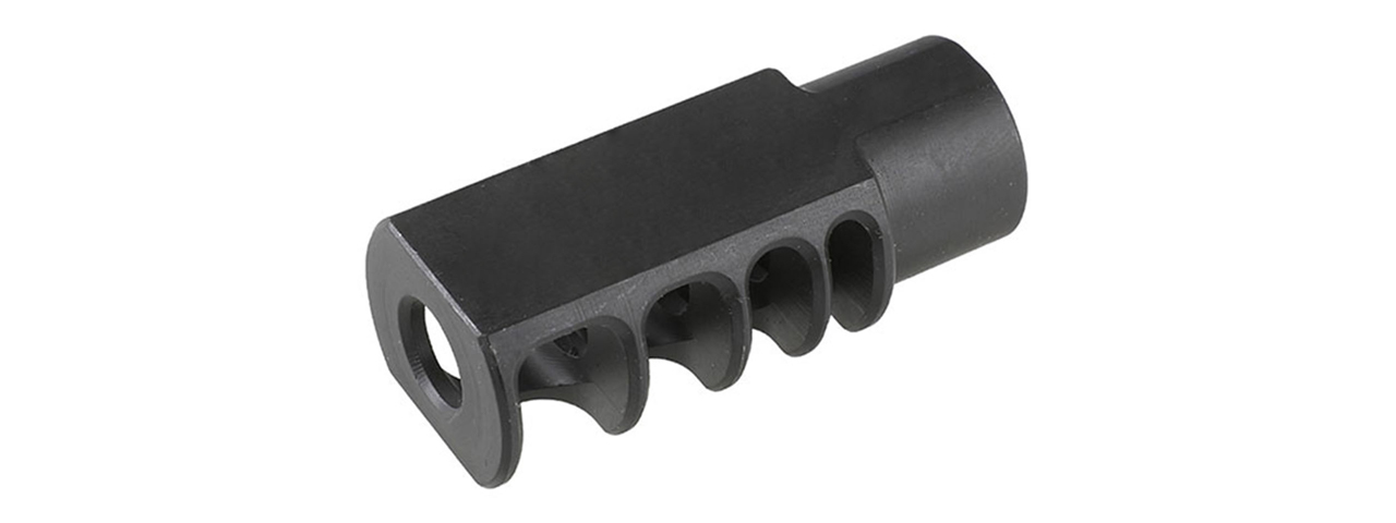 Atlas Custom Works 24mm CW Metal RRD-4C Muzzle Brake (Color: Black) - Click Image to Close