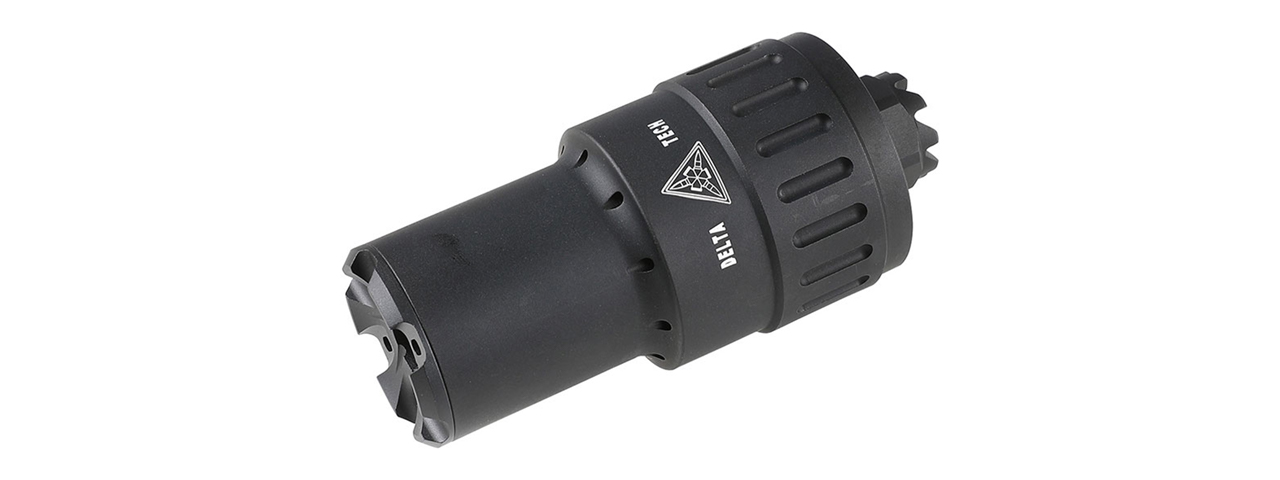 Atlas Custom Works 14mm CCW MPI Style AK KP-9 Flash Hider (Color: Black) - Click Image to Close