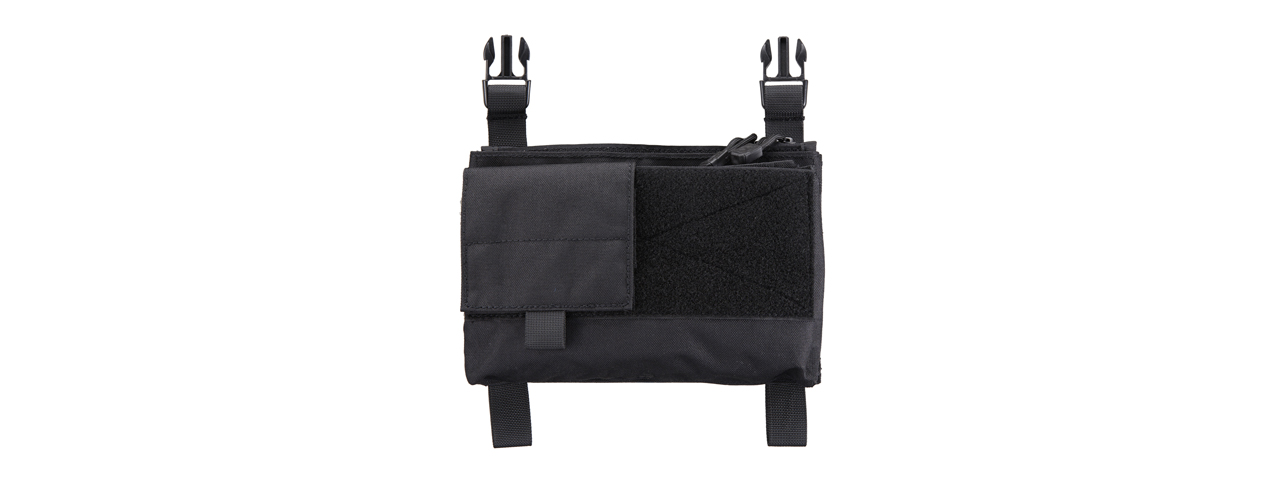 Lancer Tactical MK4 Fight Chassis Buckle Up Pouch Panel (Color: Black) - Click Image to Close