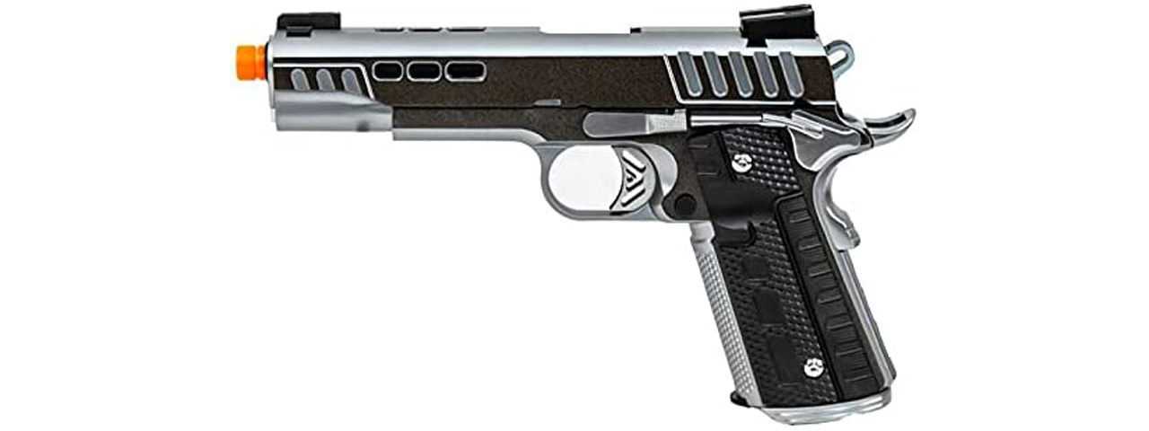 Ascend Airsoft KP1911 Custom Gas Blowback Airsoft Pistol (Color: Two Tone) - Click Image to Close