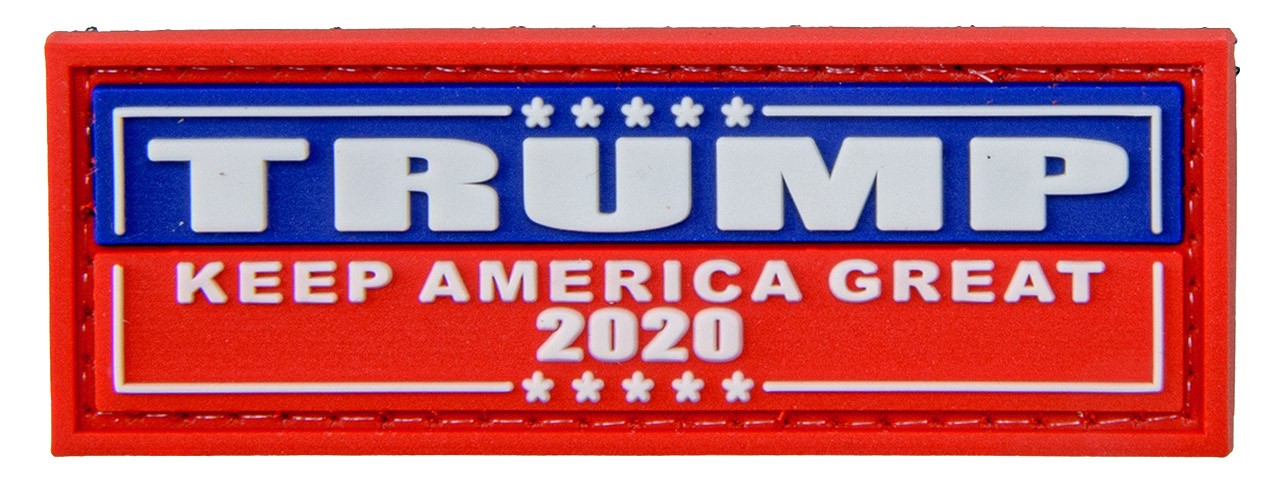 Trump Keep America Great 2020 PVC Patch - Click Image to Close