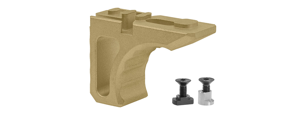 Atlas Custom Works RGOPS Reversible Hand Stop for Keymod & M-LOK (Tan) - Click Image to Close