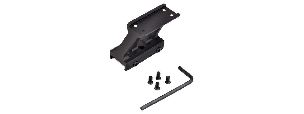 ACW Skeletonized Mount for T1/T2 Red Dot Sights - Black - Click Image to Close