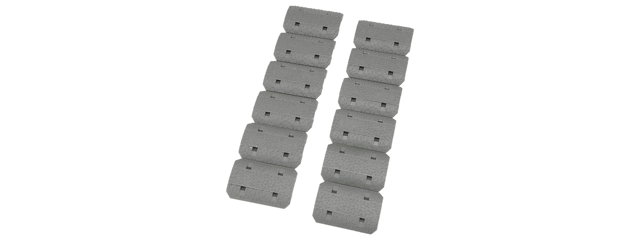 Atlas Custom Works Type 1 Keymod Rail Cover Set (Gray) - Click Image to Close