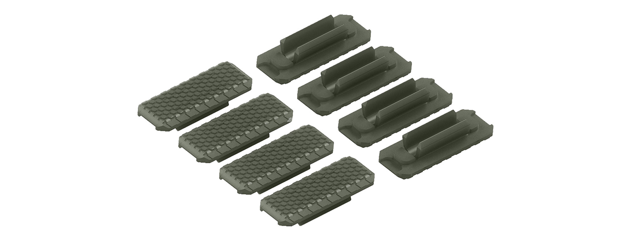 Atlas Custom Works Type 2 M-LOK Rail Cover Set (Gray) - Click Image to Close