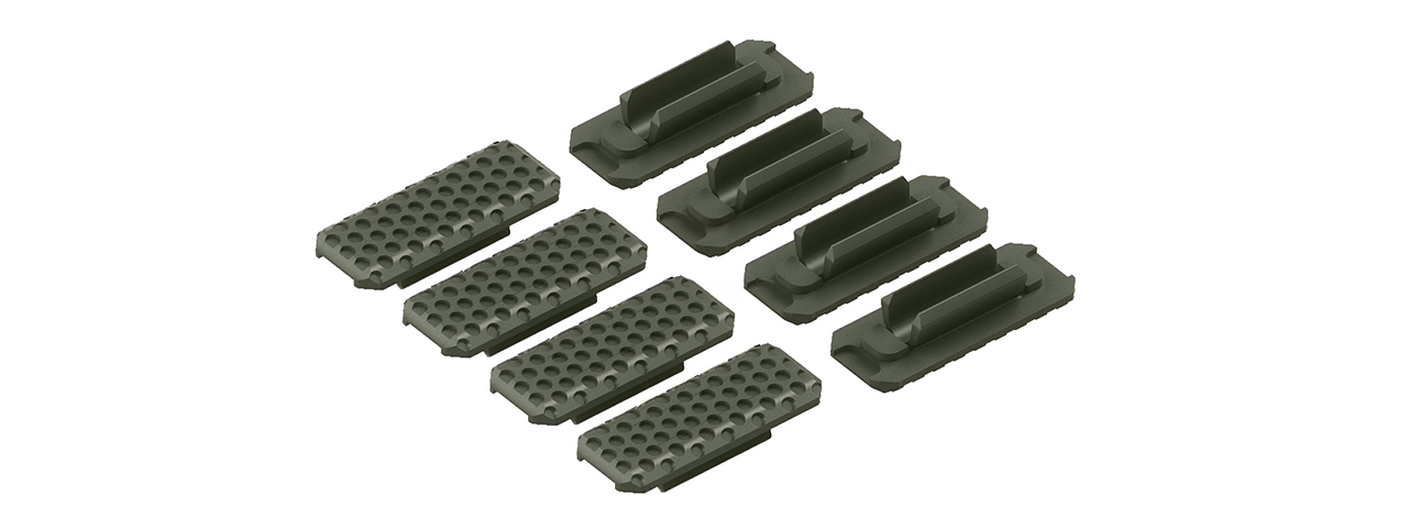 Atlas Custom Works Type 3 M-LOK Rail Cover Set (Gray) - Click Image to Close