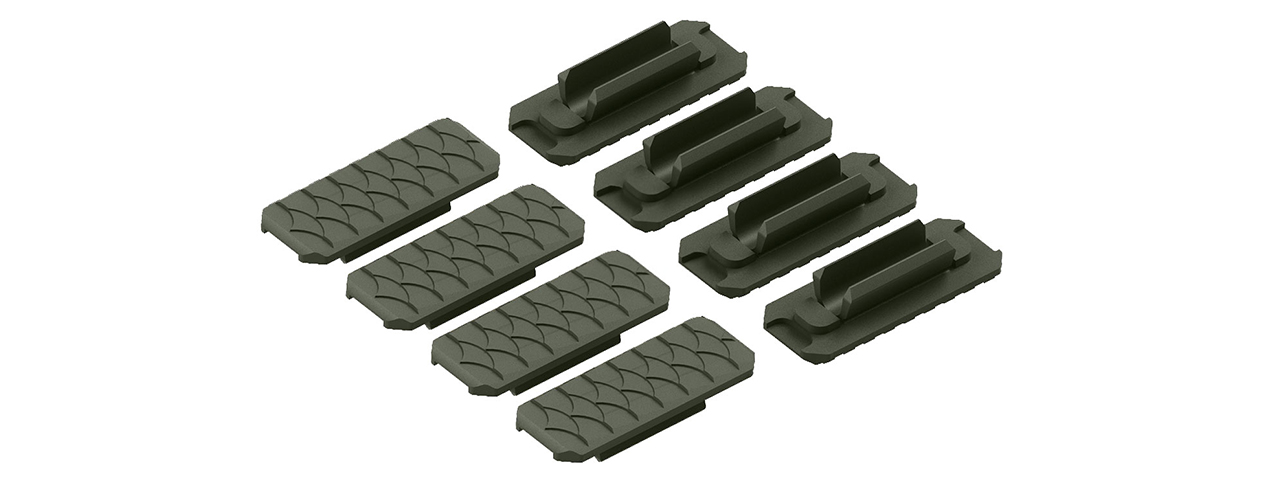 Atlas Custom Works Type 4 M-LOK Rail Cover Set (Gray) - Click Image to Close