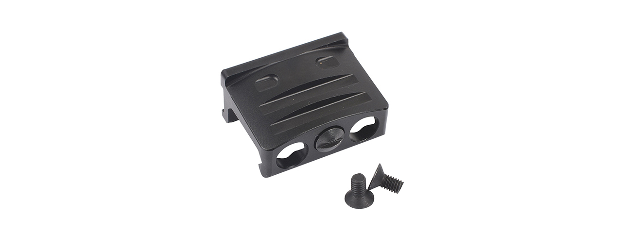 ACW 45 Degree Offset Picatinny Mount for Scout Lights - Black - Click Image to Close