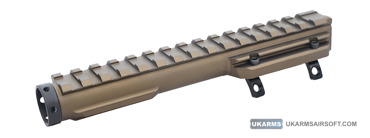 Atlas Custom Works CNC Aluminum VS-33 AK Gas Tube (Color: Flat Dark Earth) - Click Image to Close