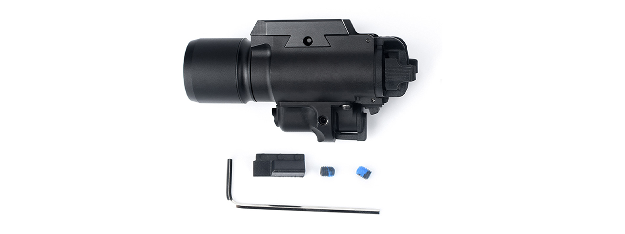 ACW X400 Standard 370 Lumen Pistol Light and Laser - Black - Click Image to Close