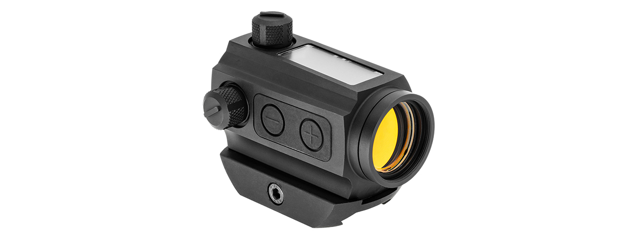 Atlas Custom Works Solar Power Red Dot w/ Low Mount and Killflash (Black) - Click Image to Close