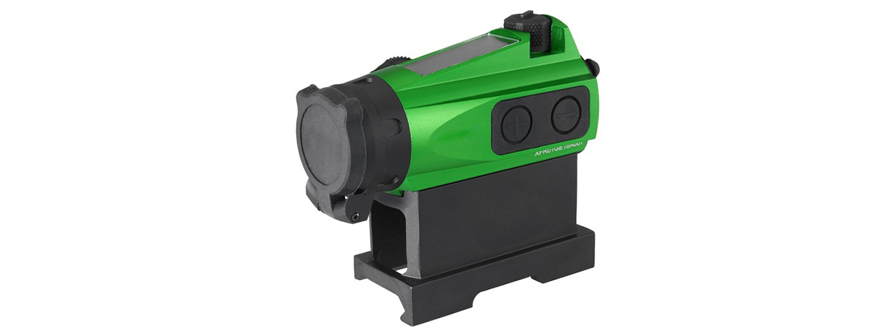 Atlas Custom Works xForce XTSP Red Dot Sight with QD Mount (Green) - Click Image to Close