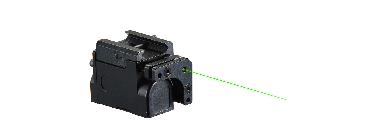 ACW P-1 IK Compact Laser Aiming Device - Green Laser - Click Image to Close