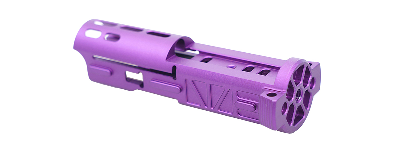 Atlas Custom Works Lightweight CNC Aluminum Bolt for AAP-01 GBB Pistol (Purple) - Click Image to Close