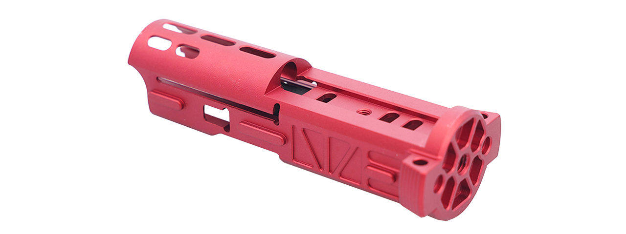 Atlas Custom Works Lightweight CNC Aluminum Bolt for AAP-01 GBB Pistol (Red) - Click Image to Close