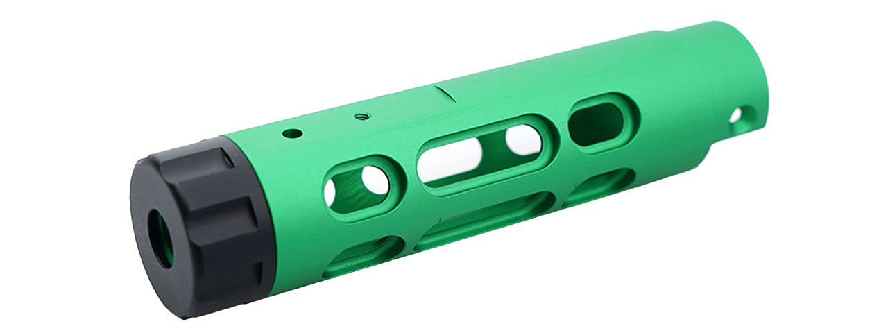 Atlas Custom Works AAP-01 Aluminum Outer Barrel Type B (Green) - Click Image to Close