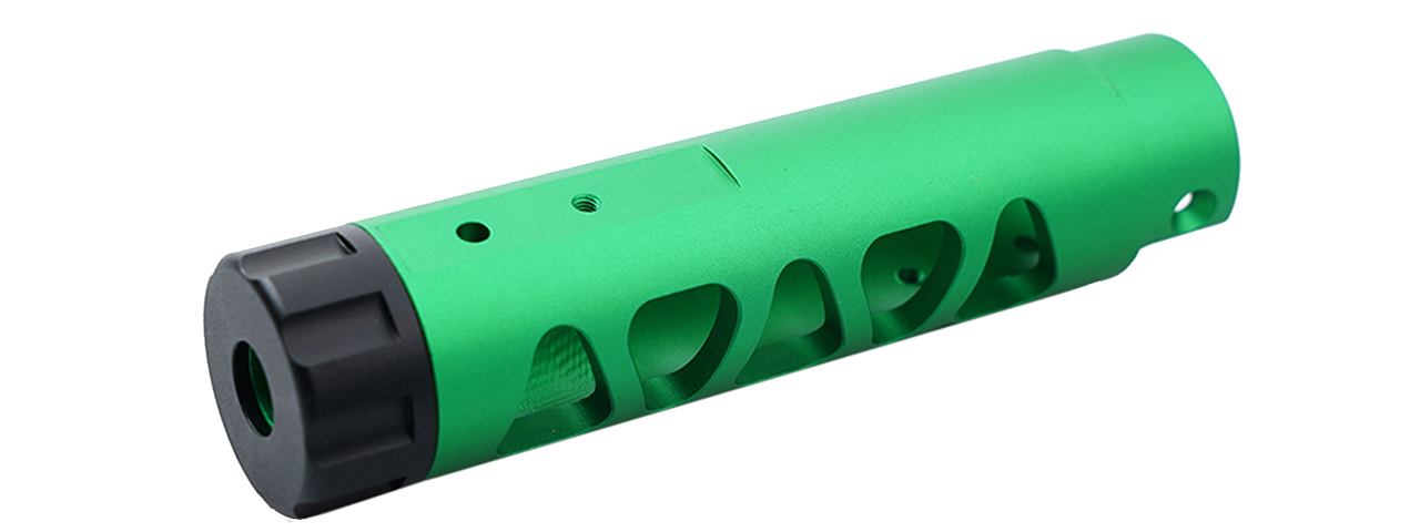 Atlas Custom Works AAP-01 Aluminum Outer Barrel Type D (Green) - Click Image to Close