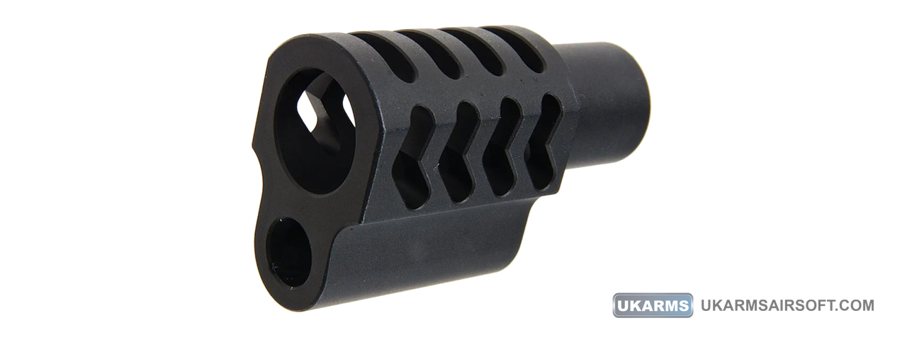 Atlas Custom Works Type 5 Compensator for Tokyo Marui 1911 Airsoft Pistols (Color: Black) - Click Image to Close