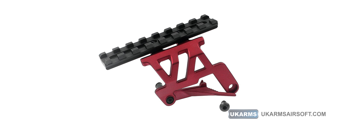 Atlas Custom Works Aluminum Optic Mount for TM Hi-Capa 5.1 & 4.3 (Color: Red) - Click Image to Close