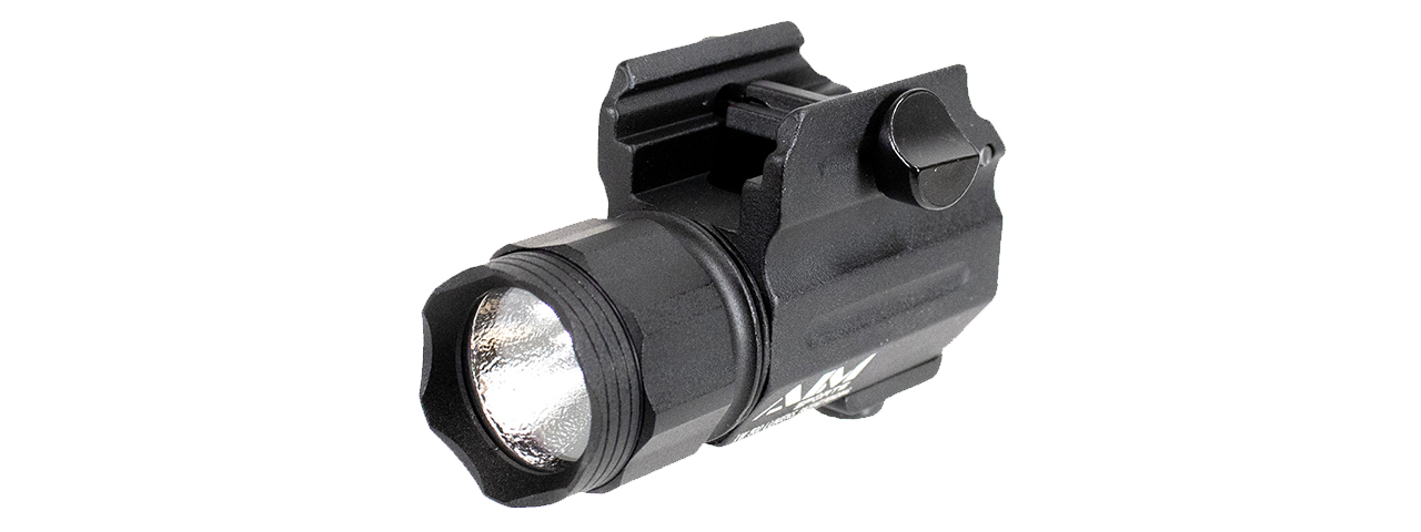 AIM Sports Compact 500 Lumen Weapon Light w/ QRM Color Lense Filters - Click Image to Close